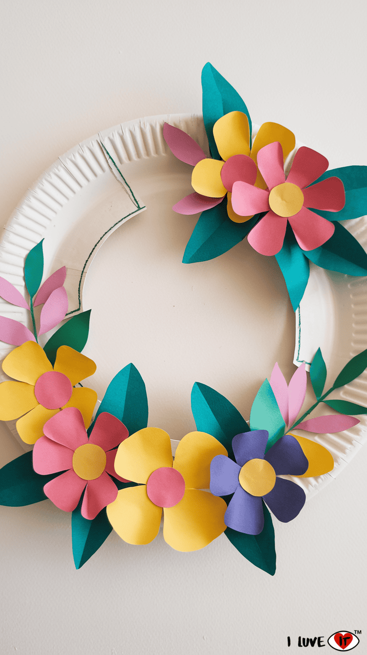 wreath April craft