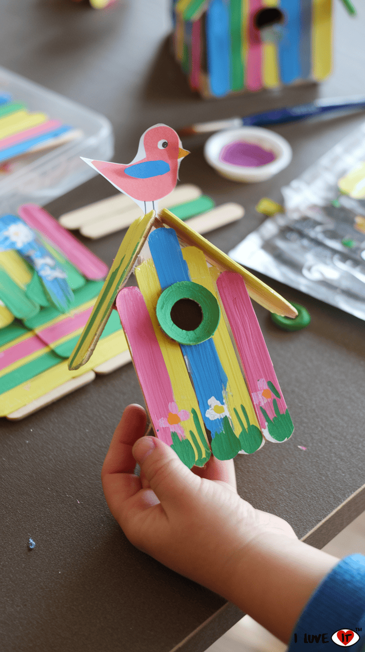 birdhouse April craft