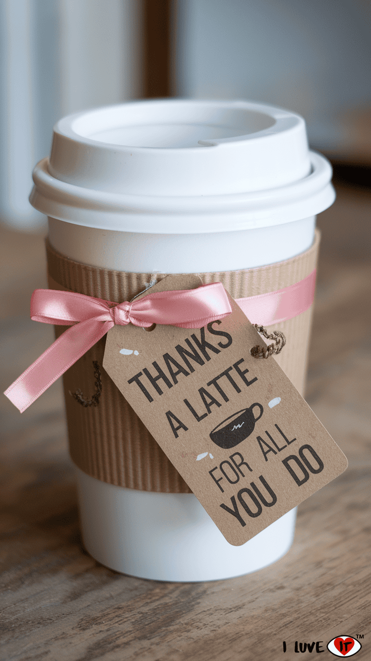 diy coffee gift