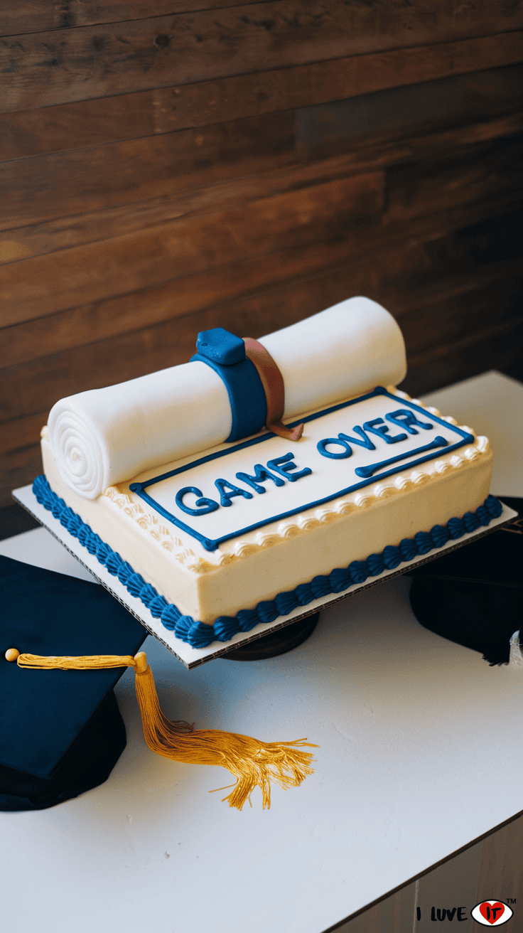 graduation cake idea funny