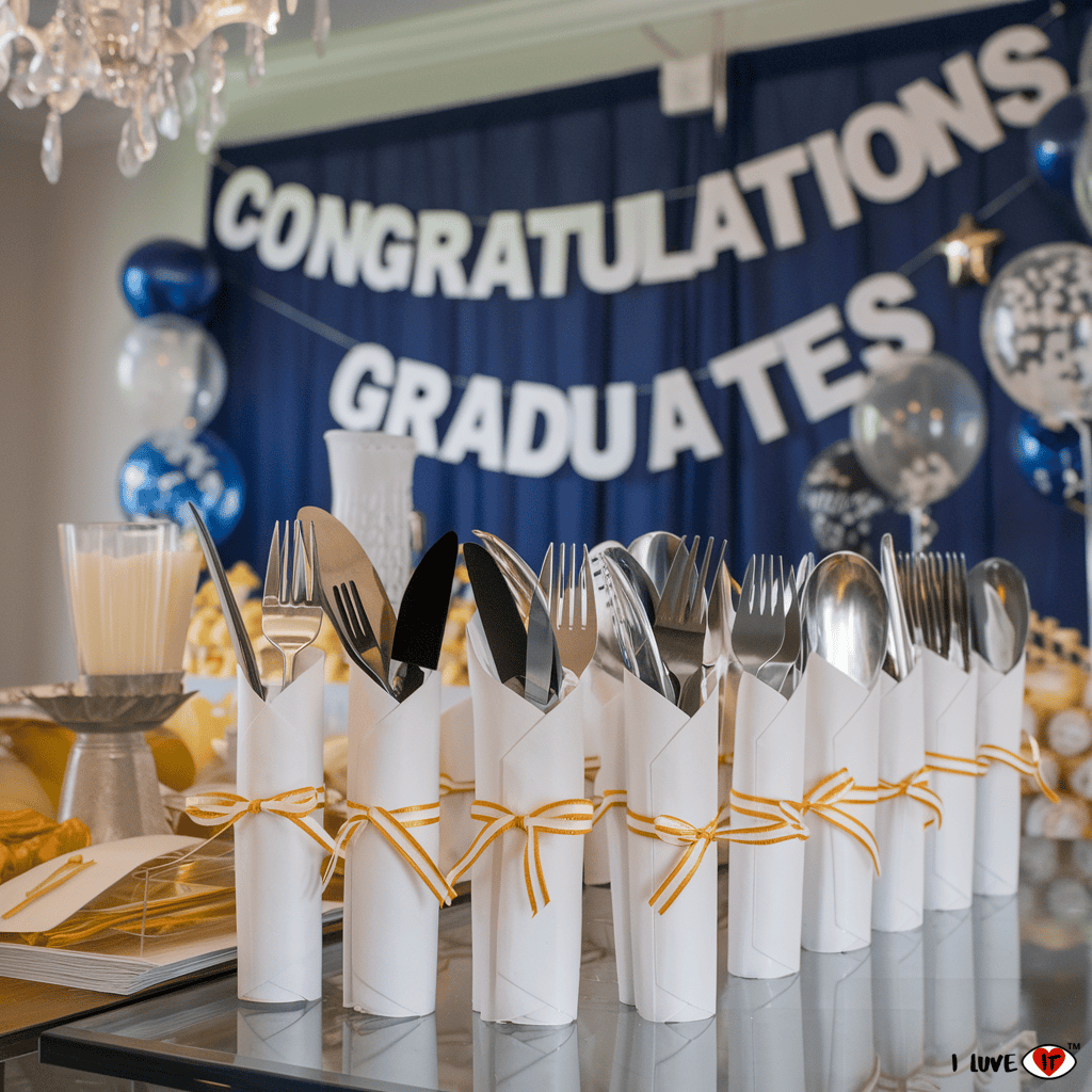 graduation party napkin holder 