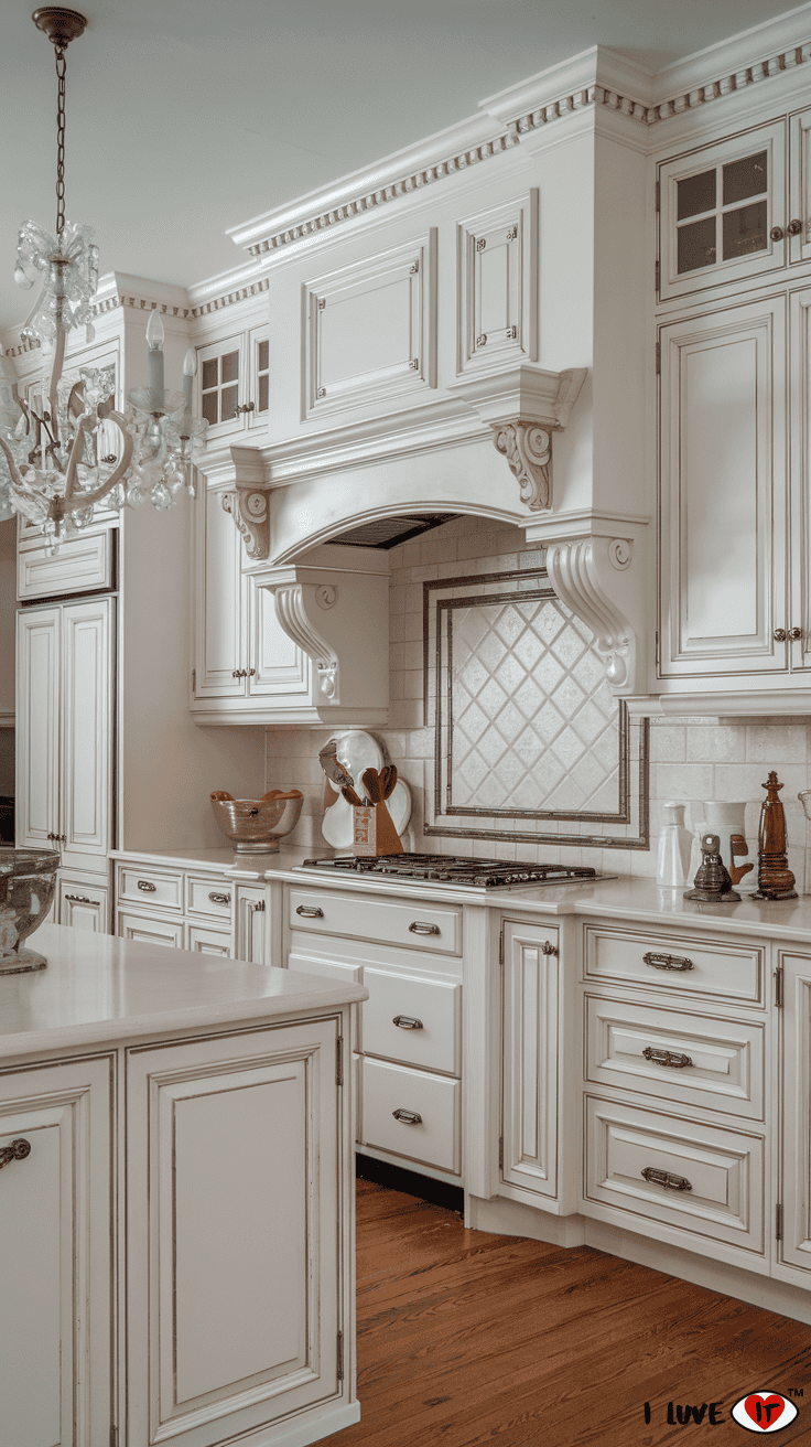 white kitchen cabinets traditional