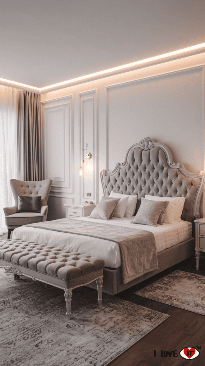 20 Stunning Gray and White Bedroom Ideas for Every Style - I Luve It