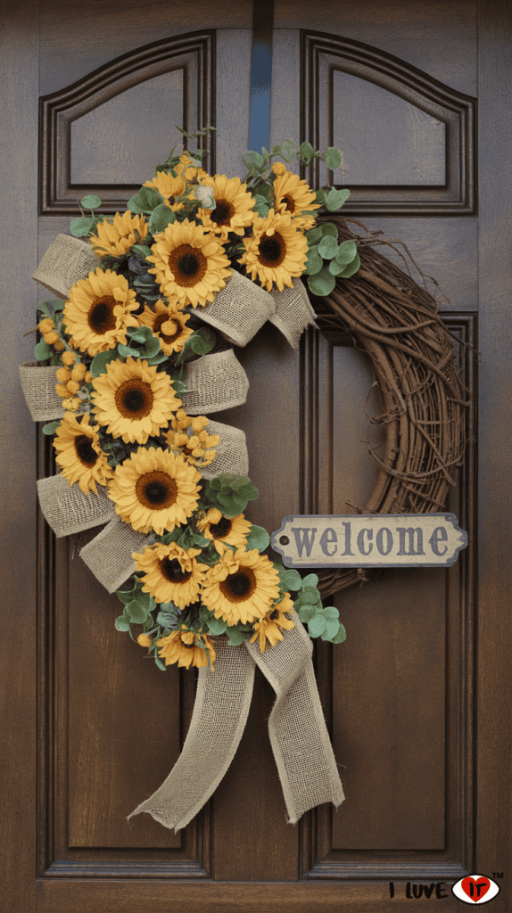10 Beautiful DIY Summer Wreaths for Your Front Door - I Luve It