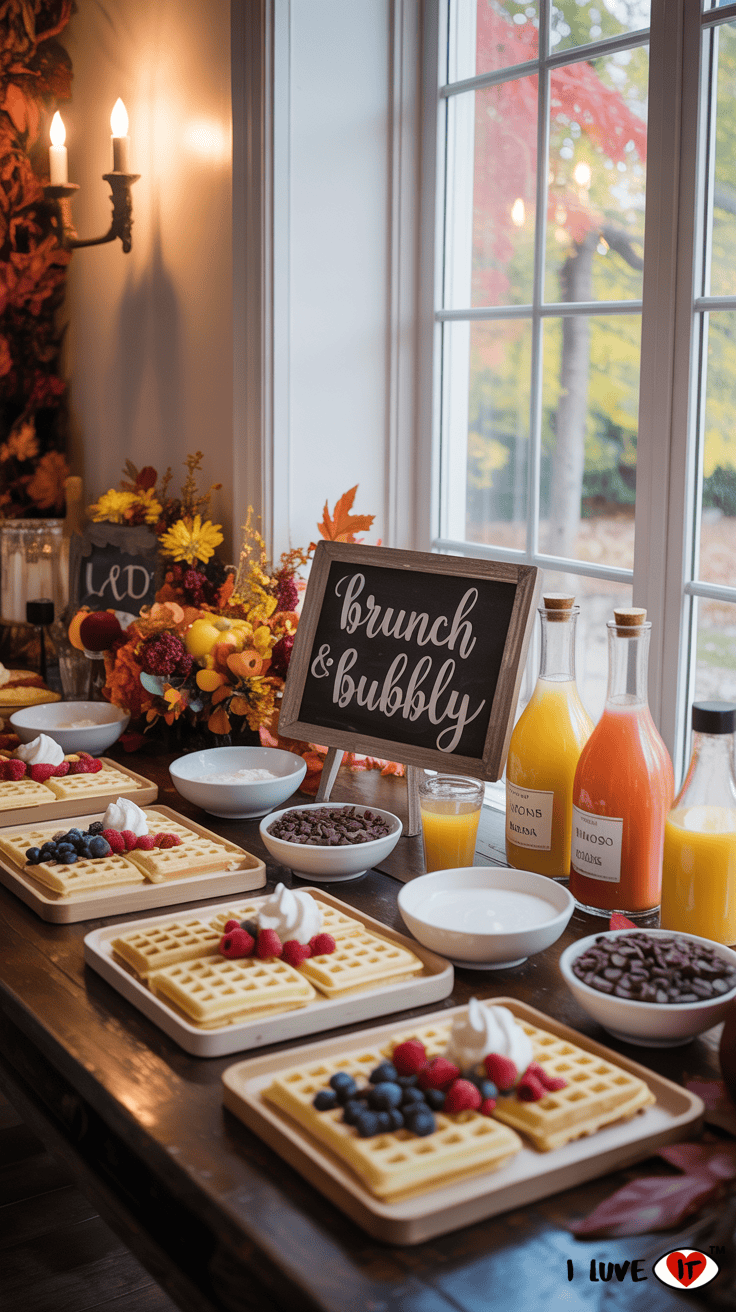 fall brunch shower