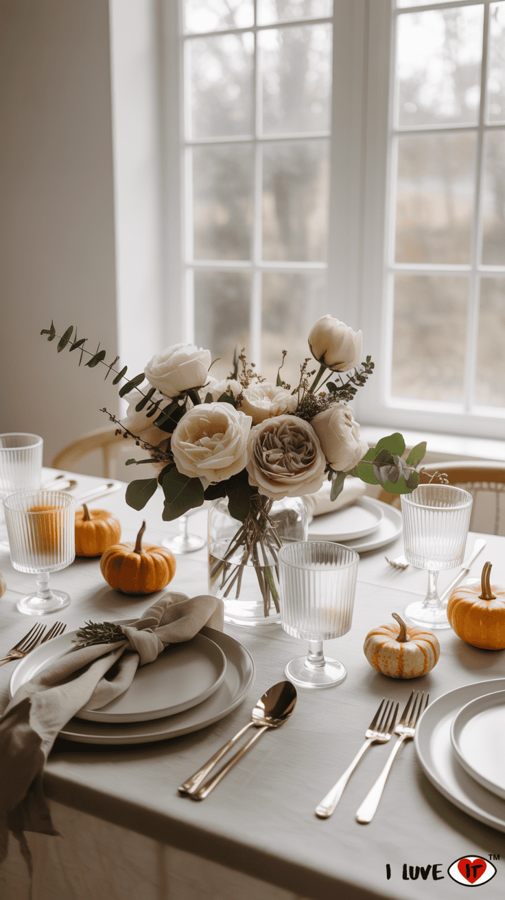 fall table chic