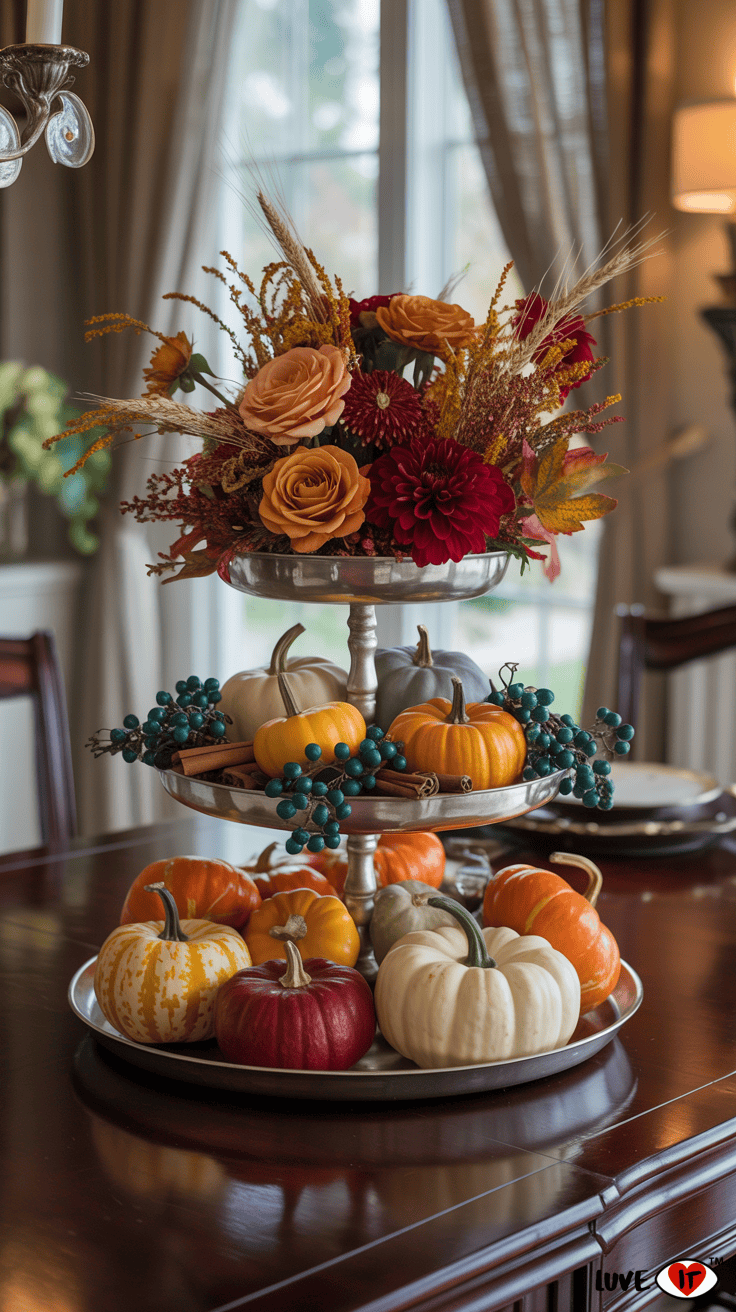 fall Tiere tray table