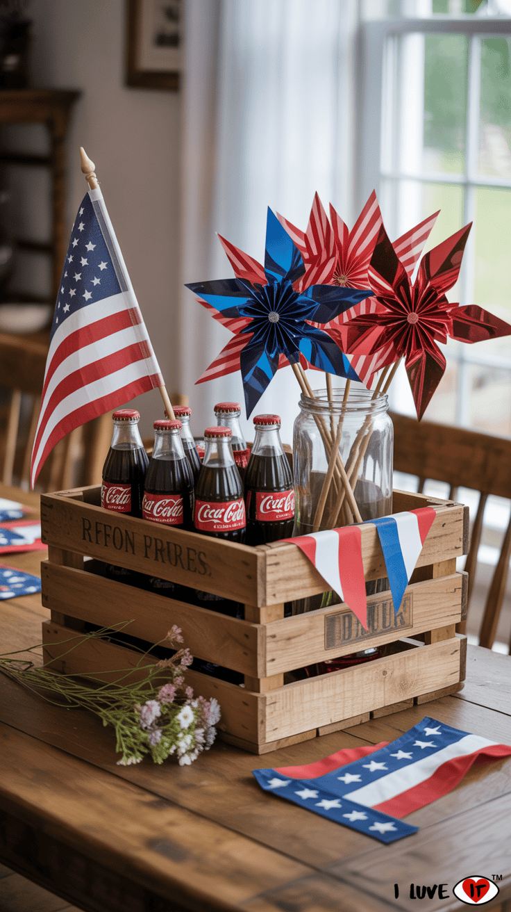 4th of July centerpiece