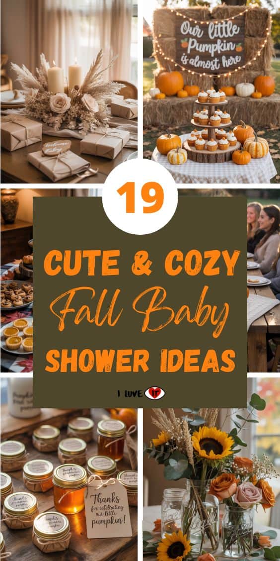fall baby shower