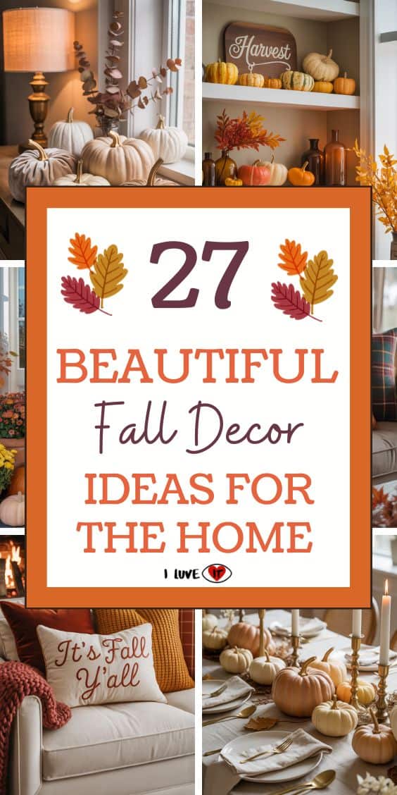 fall decor ideas for the home