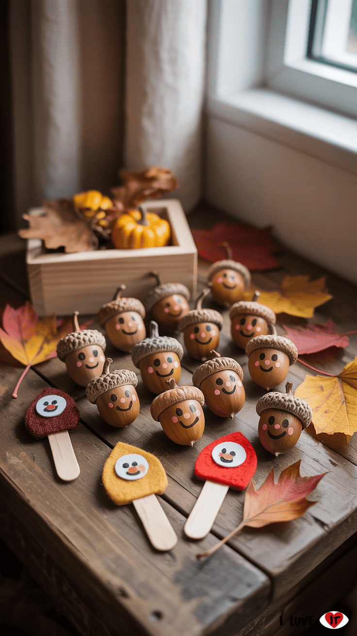 acorn fall crafts for kids