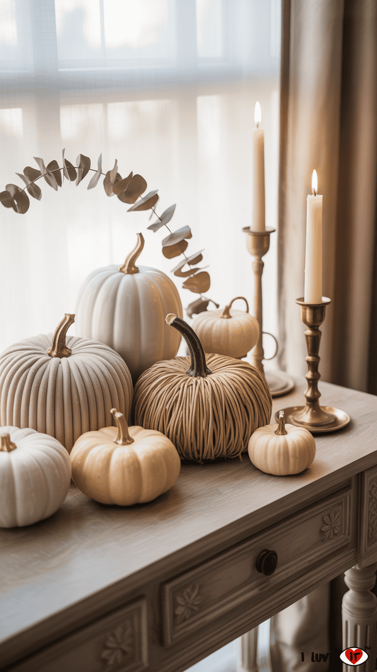 fall pumpkin decor