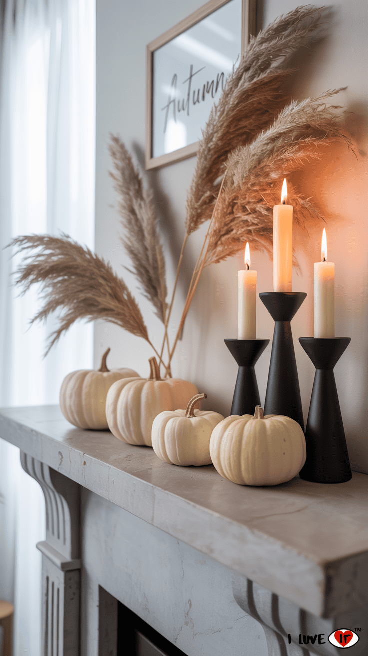 fall mantel