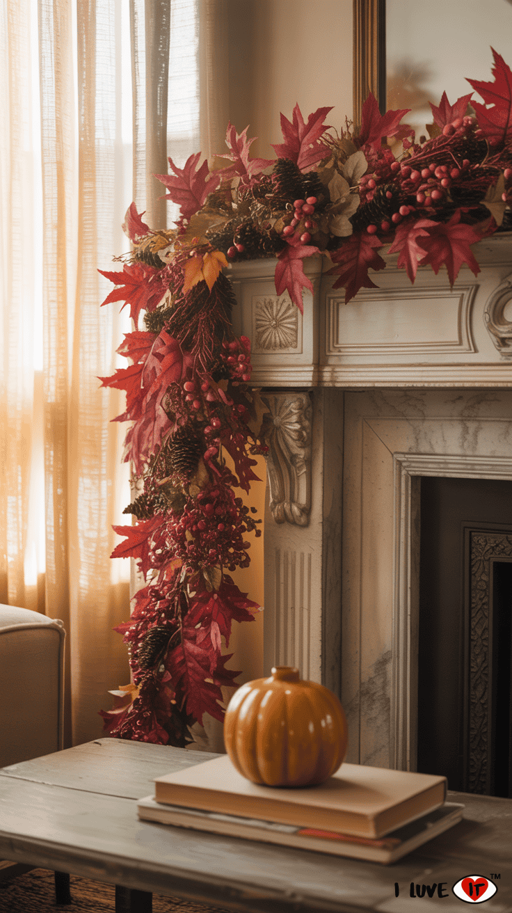 fall garland ideas