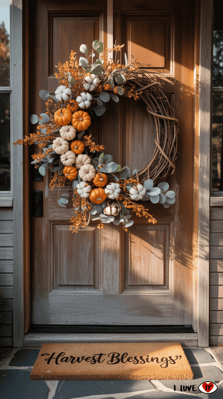 farmhouse fall wreath ideas