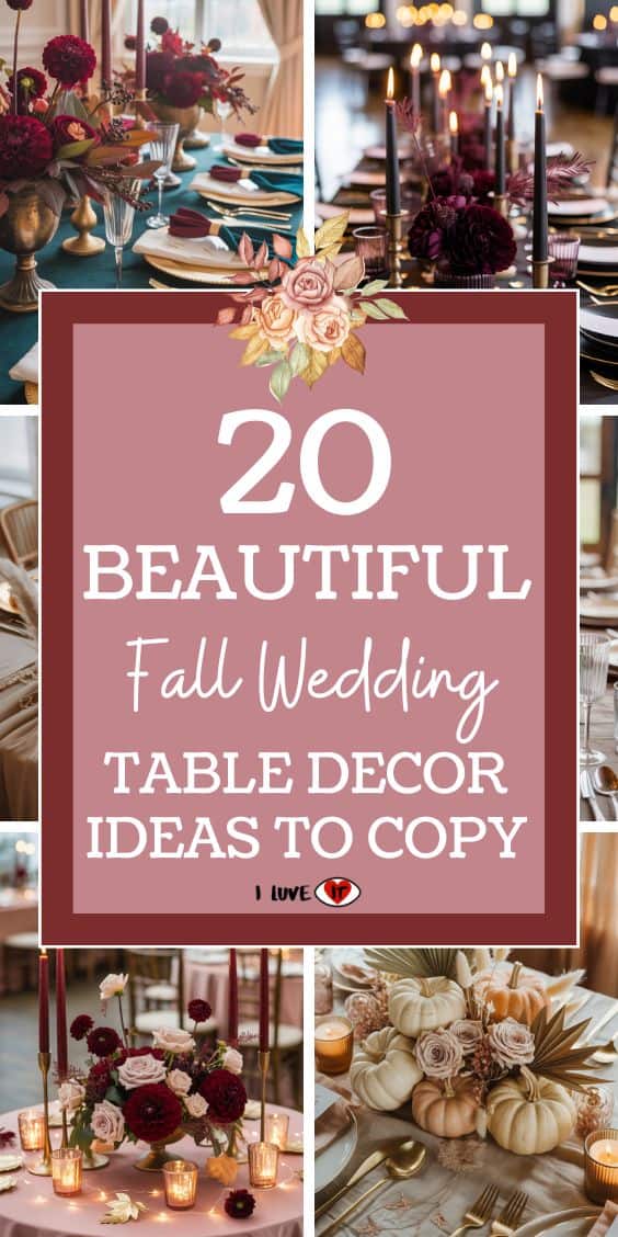 fall wedding