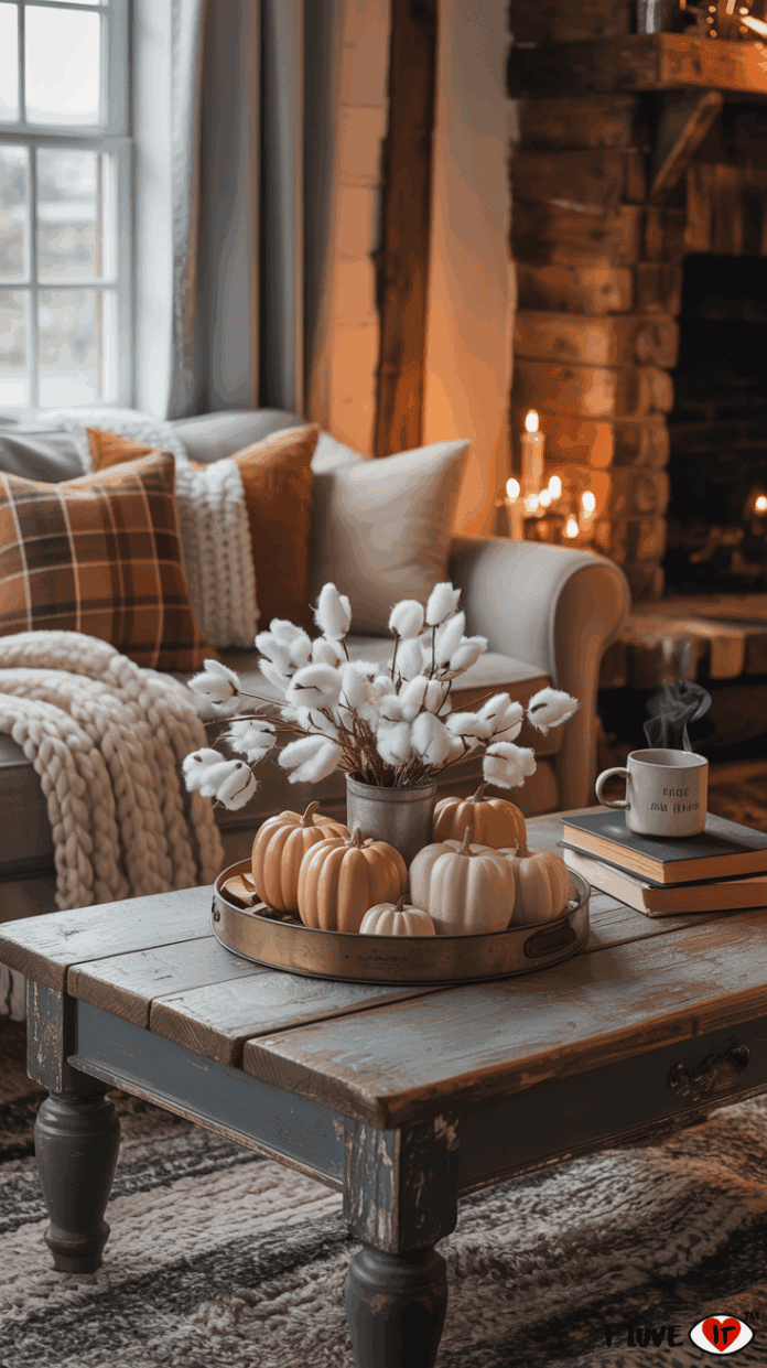15 Farmhouse Fall Decor Ideas to Cozy Up Your Home This Season - I Luve It