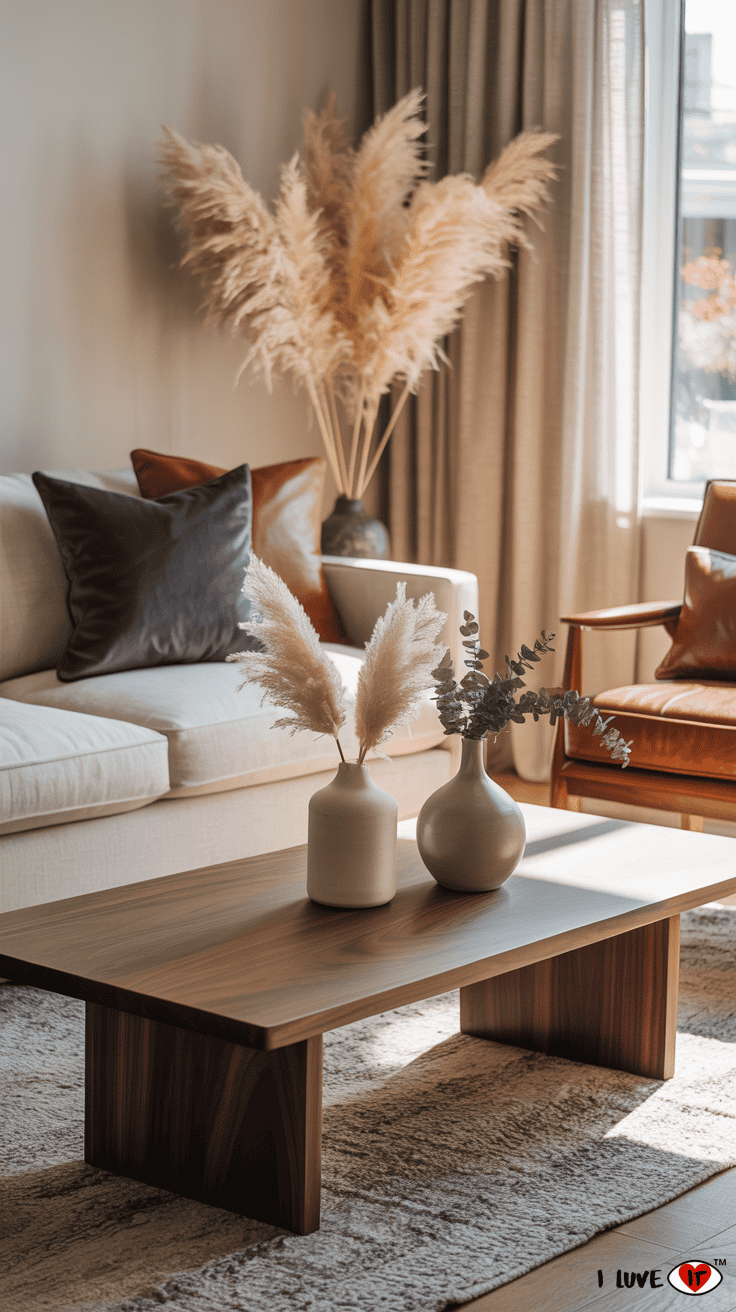 midcentury fall decor