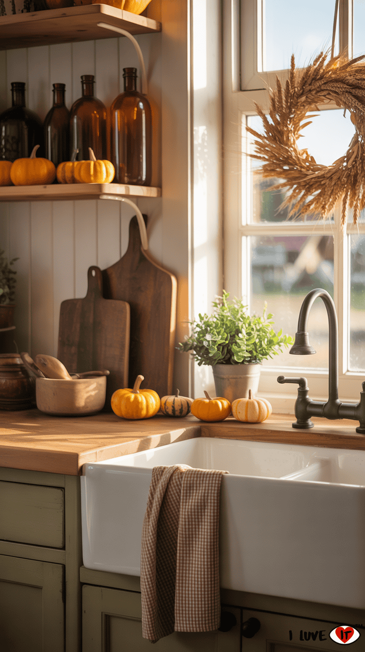 fall kitchen